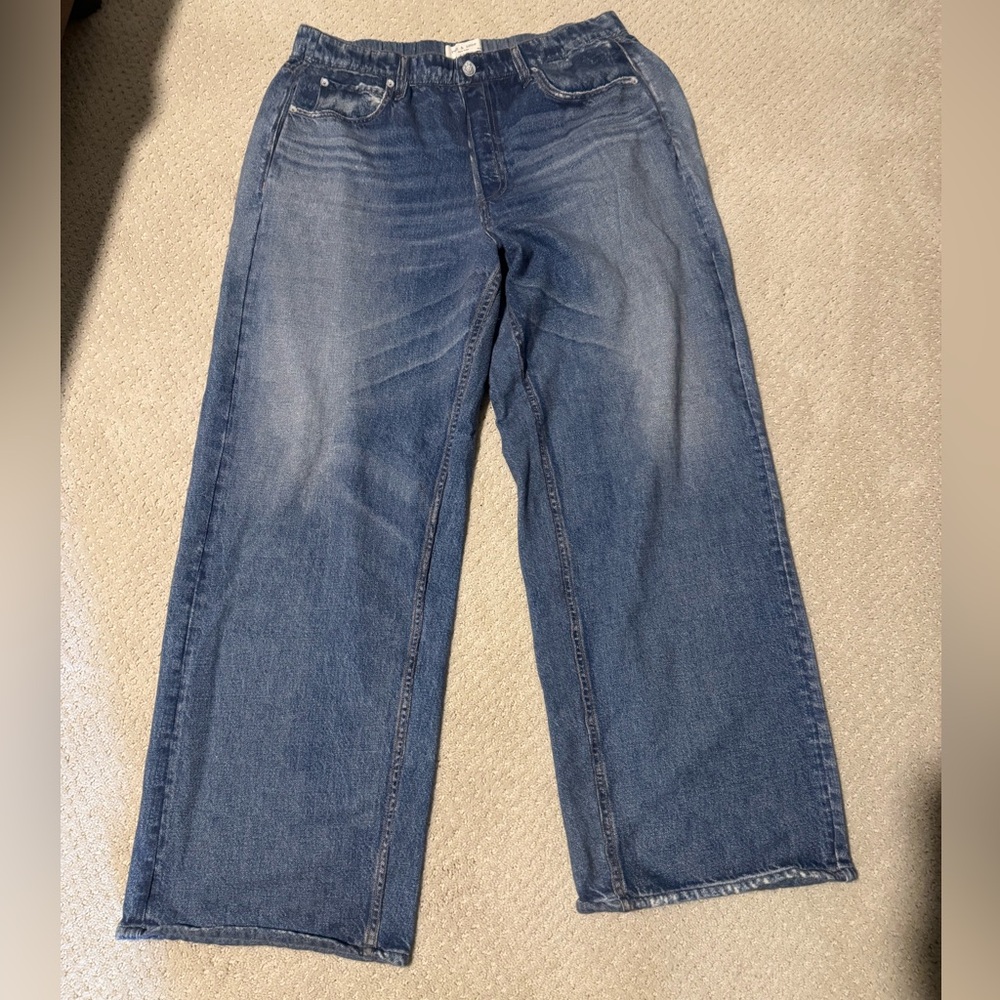 rag & bone Miramar Cotton Terry Sweatpant Jeans